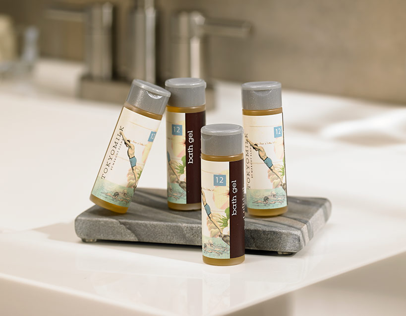 Gin & Rosewater Bath Gel Travel Set