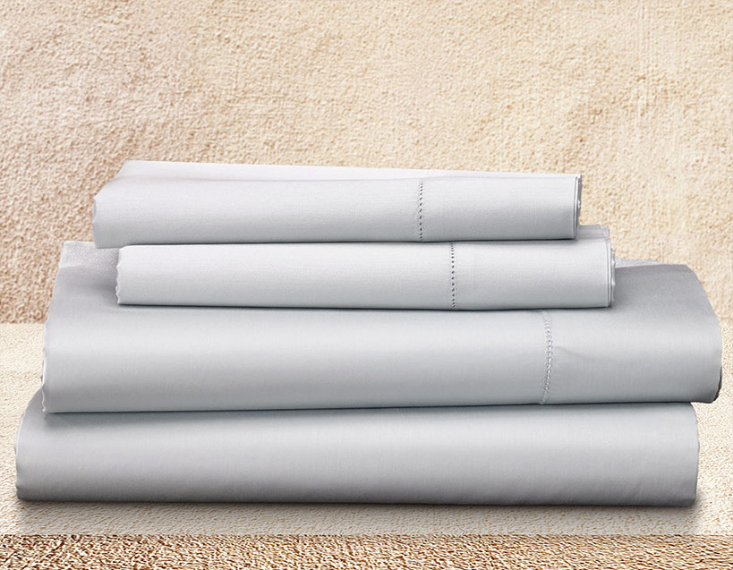 Grey Hemstitch Sheet Set product