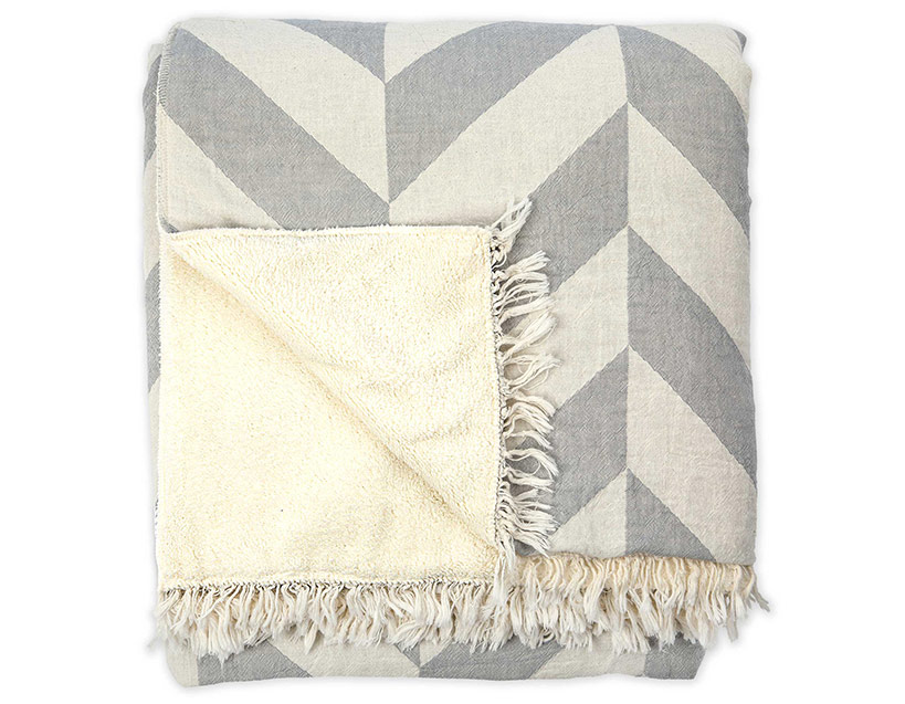 Chevron Fleece Throw product