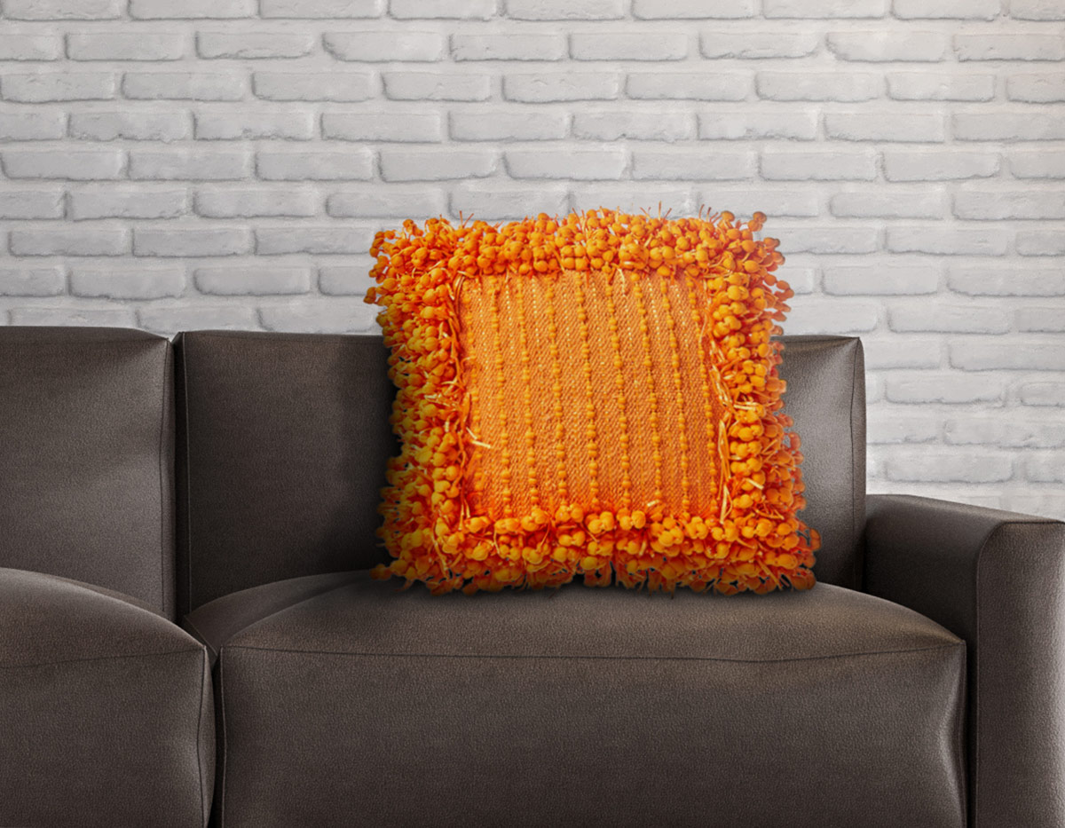 Confetti Frame Throw Pillow