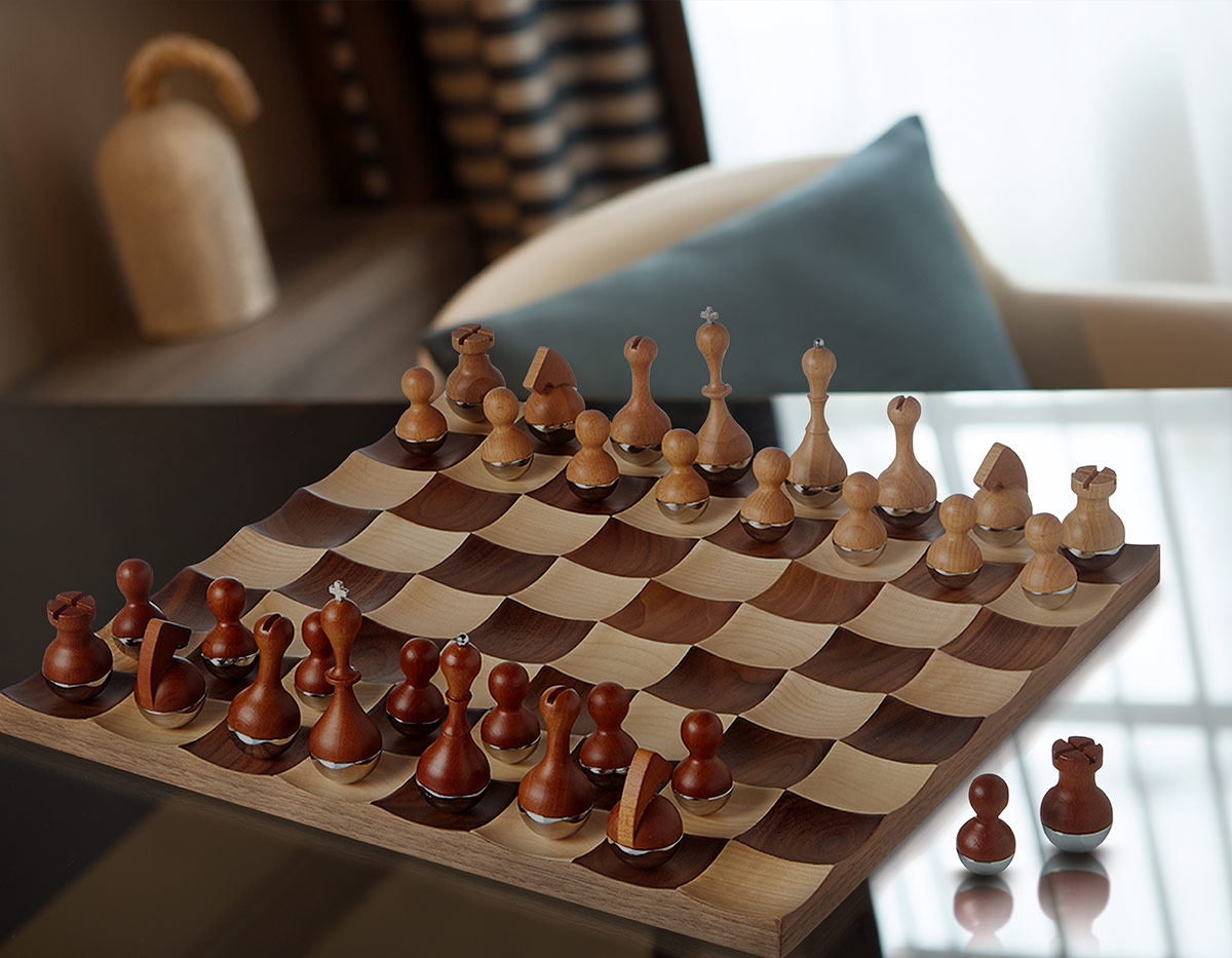 Renaissance Hotels Wobble Chess Set